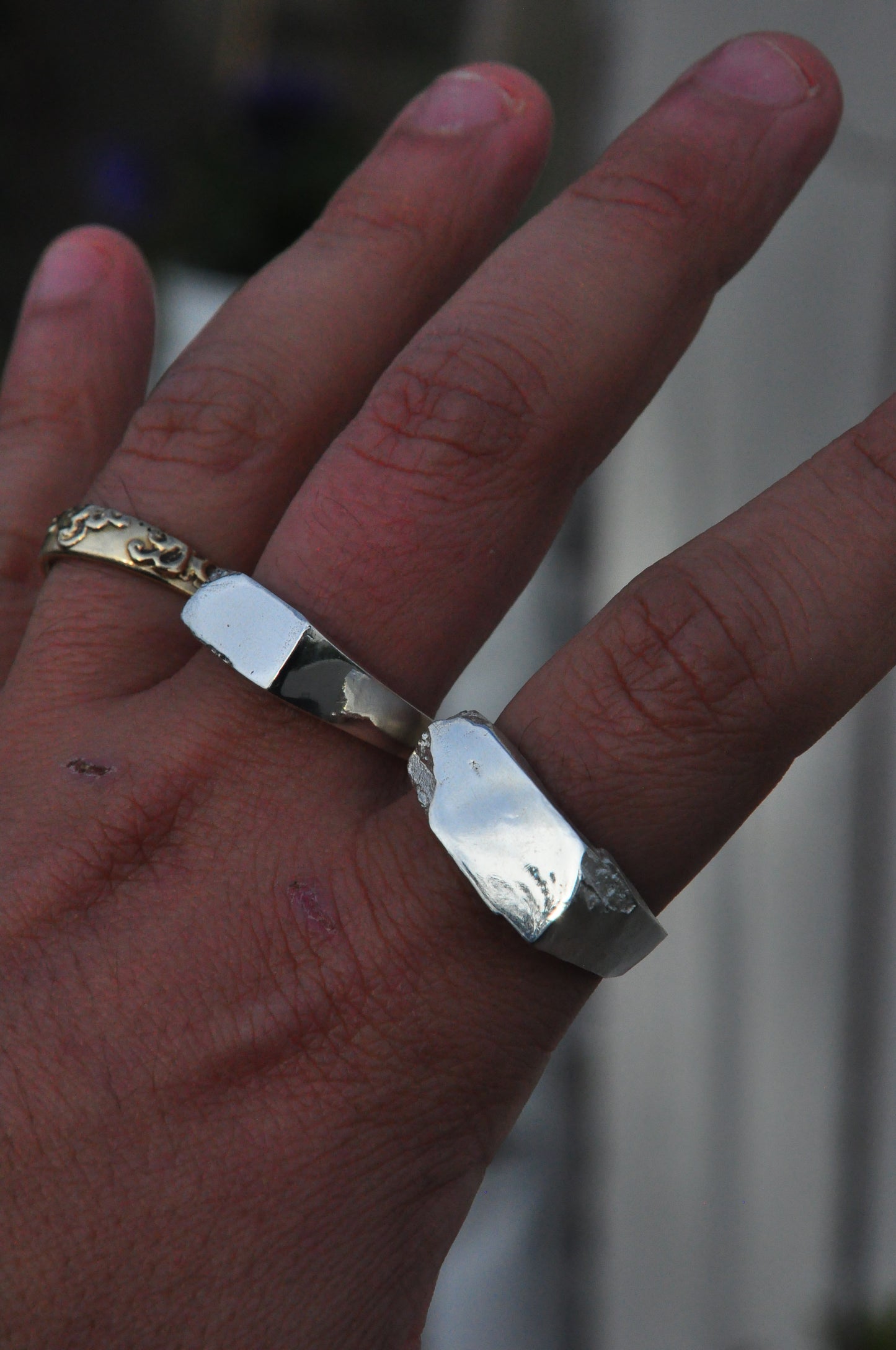 טבעת כסף - broken (C)