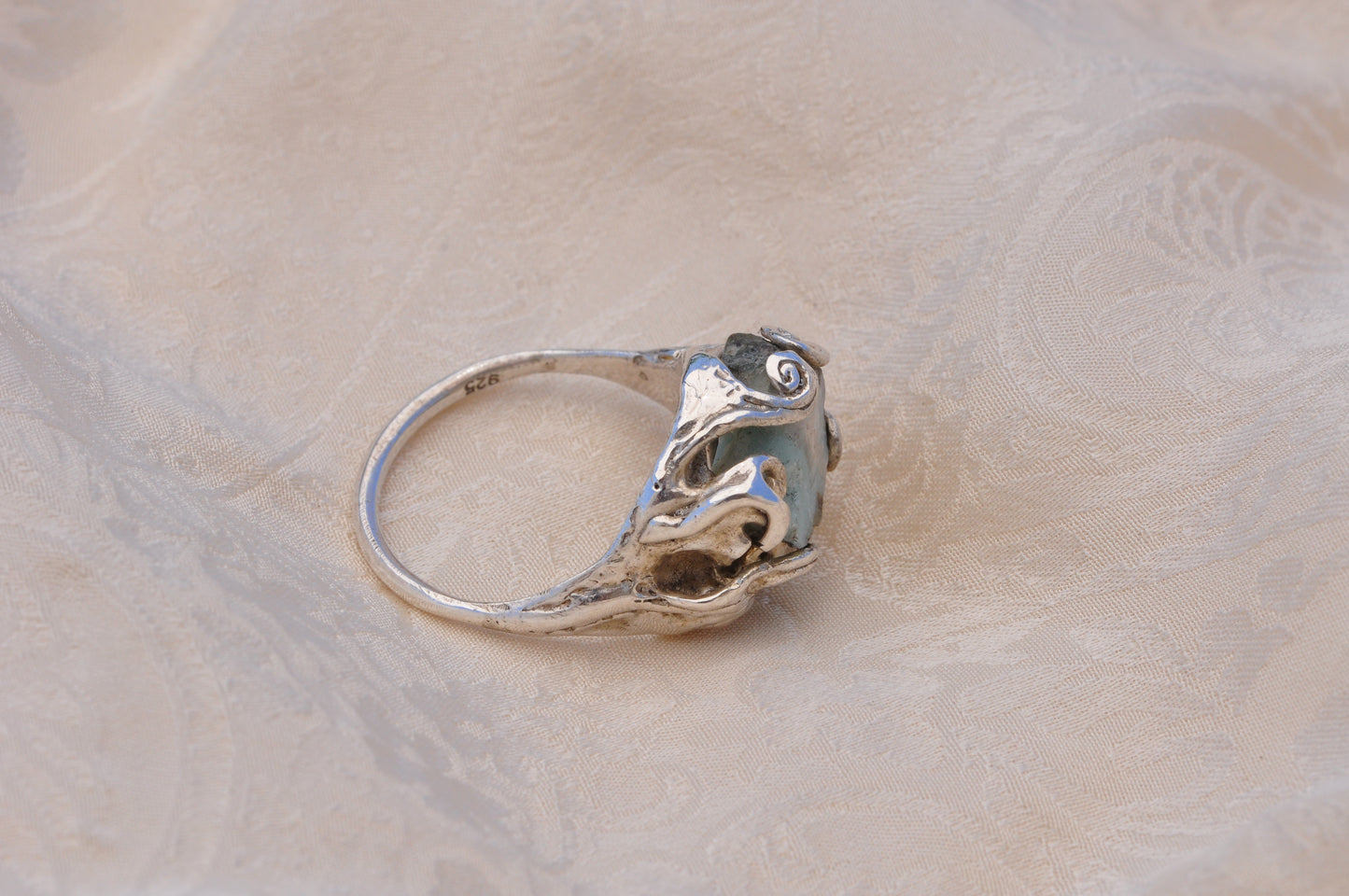 LARIMAR (E) טבעת כסף