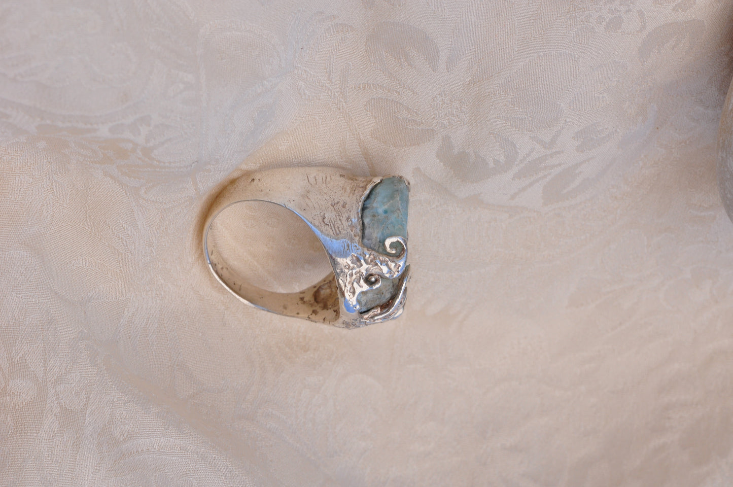 LARIMAR (A) טבעת כסף