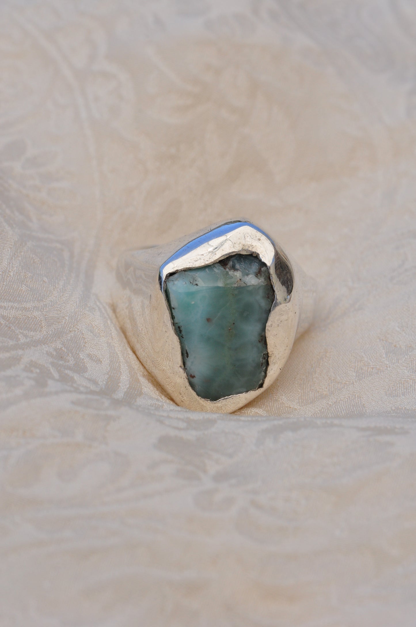 LARIMAR (B טבעת כסף