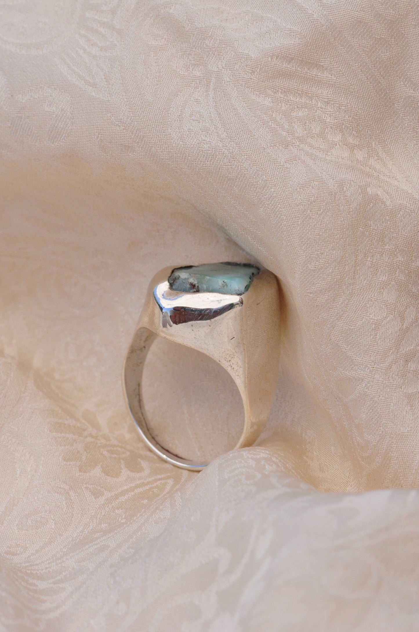 LARIMAR (B טבעת כסף