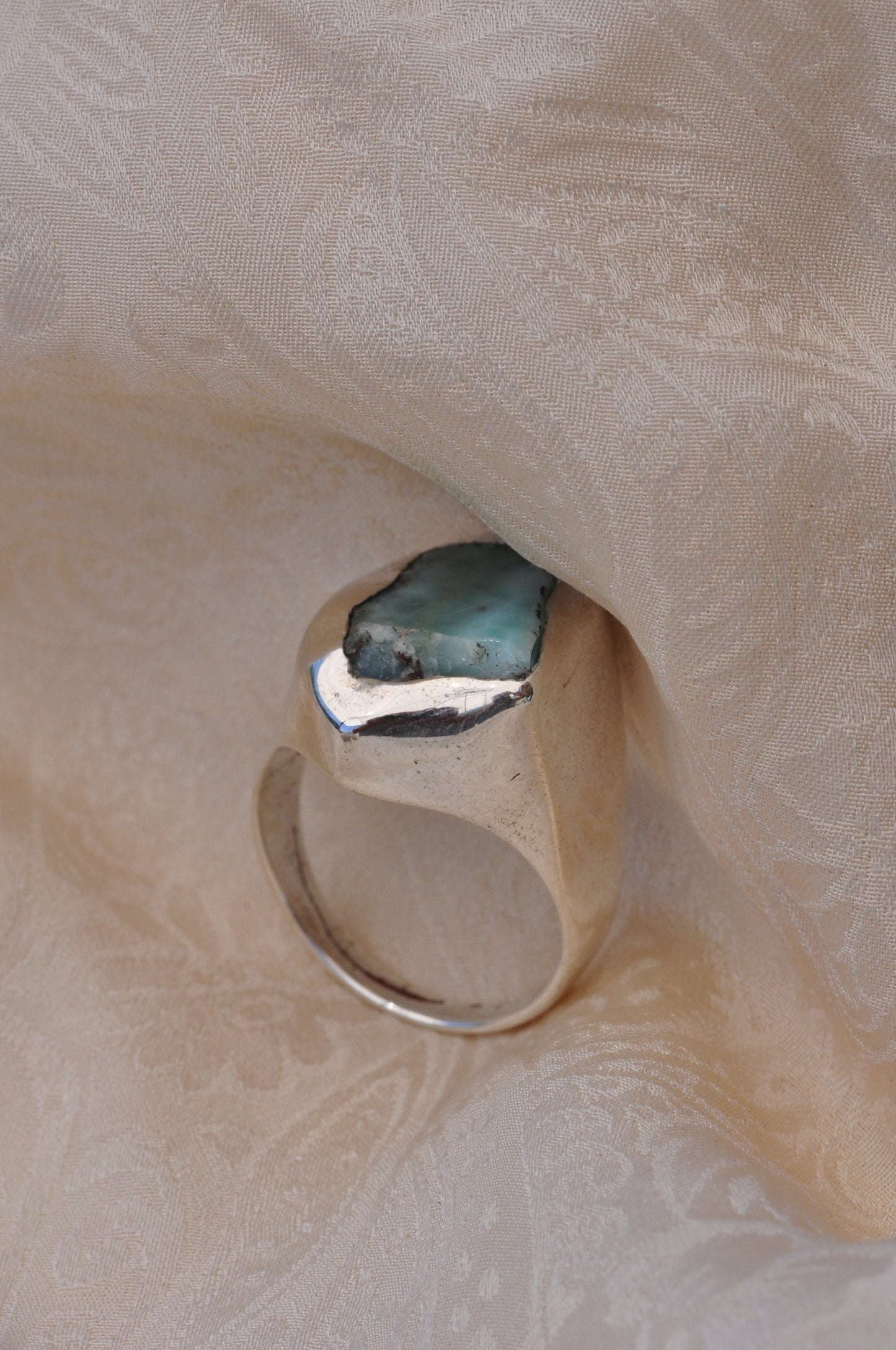 LARIMAR (B טבעת כסף