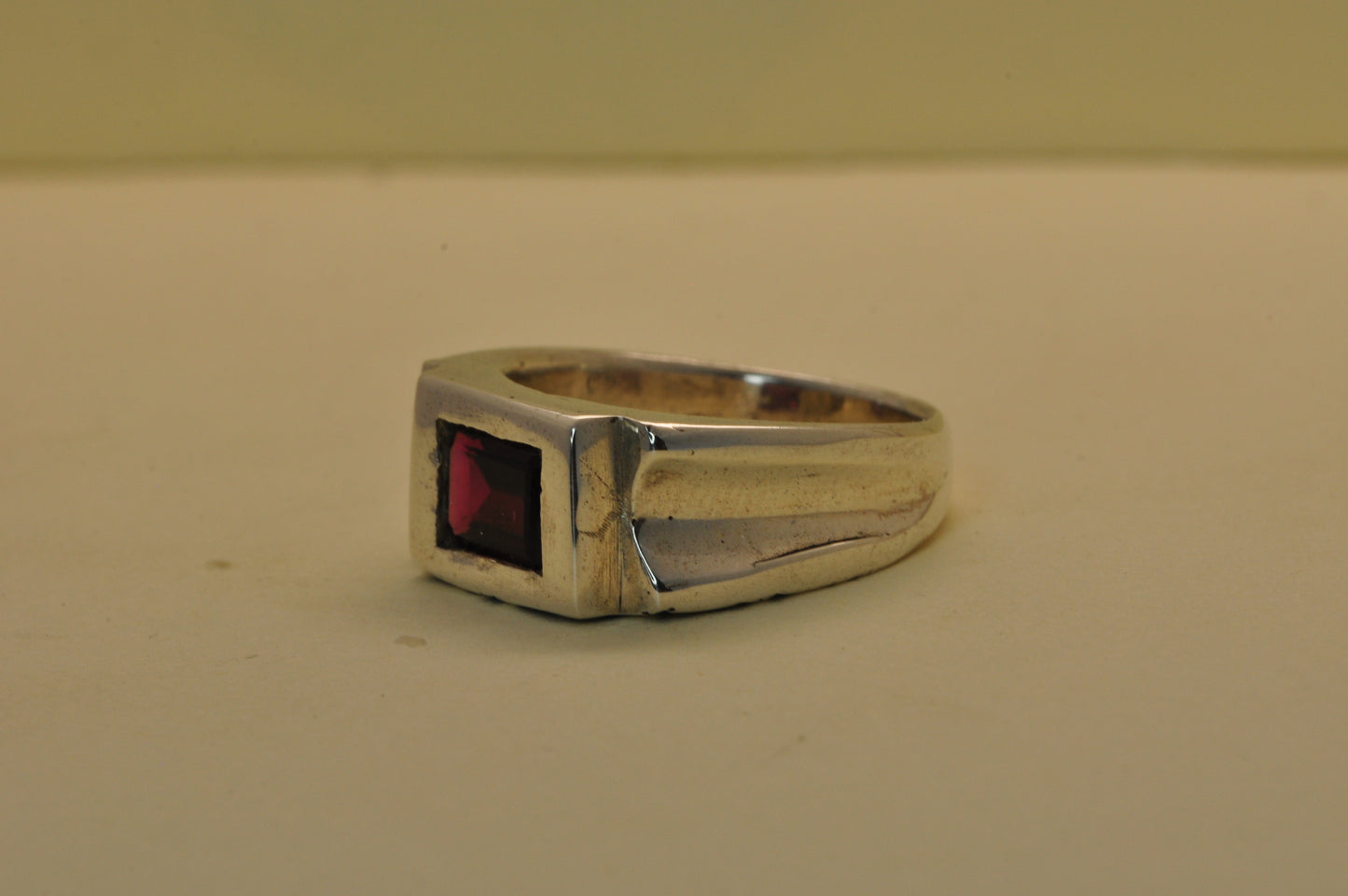 טבעת כסף GARNET