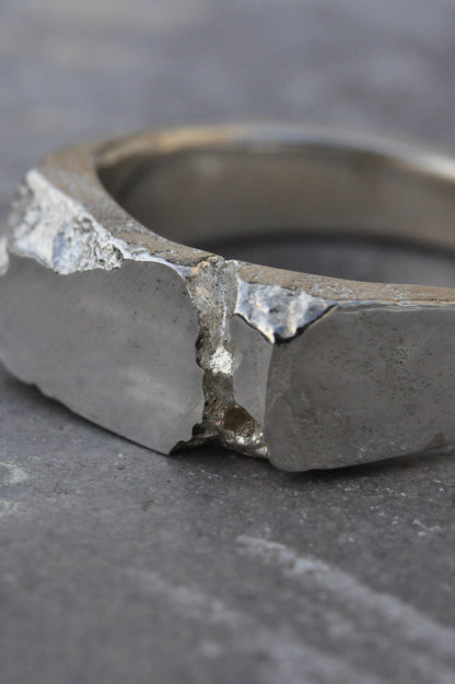 טבעת כסף - broken (E)