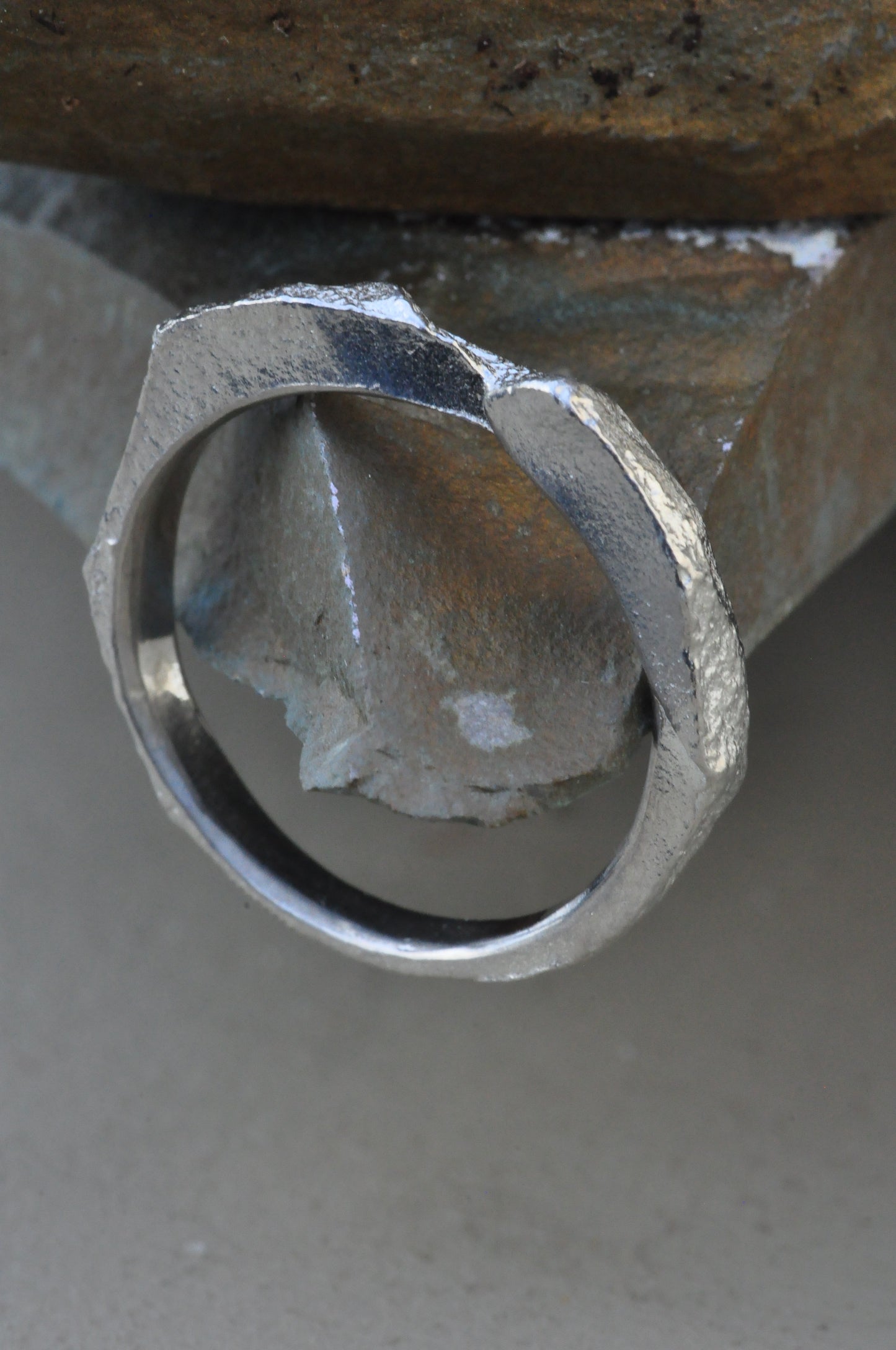טבעת כסף - broken (G)