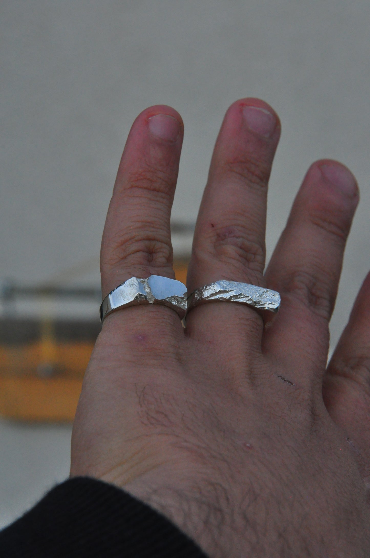 טבעת כסף - broken (E)