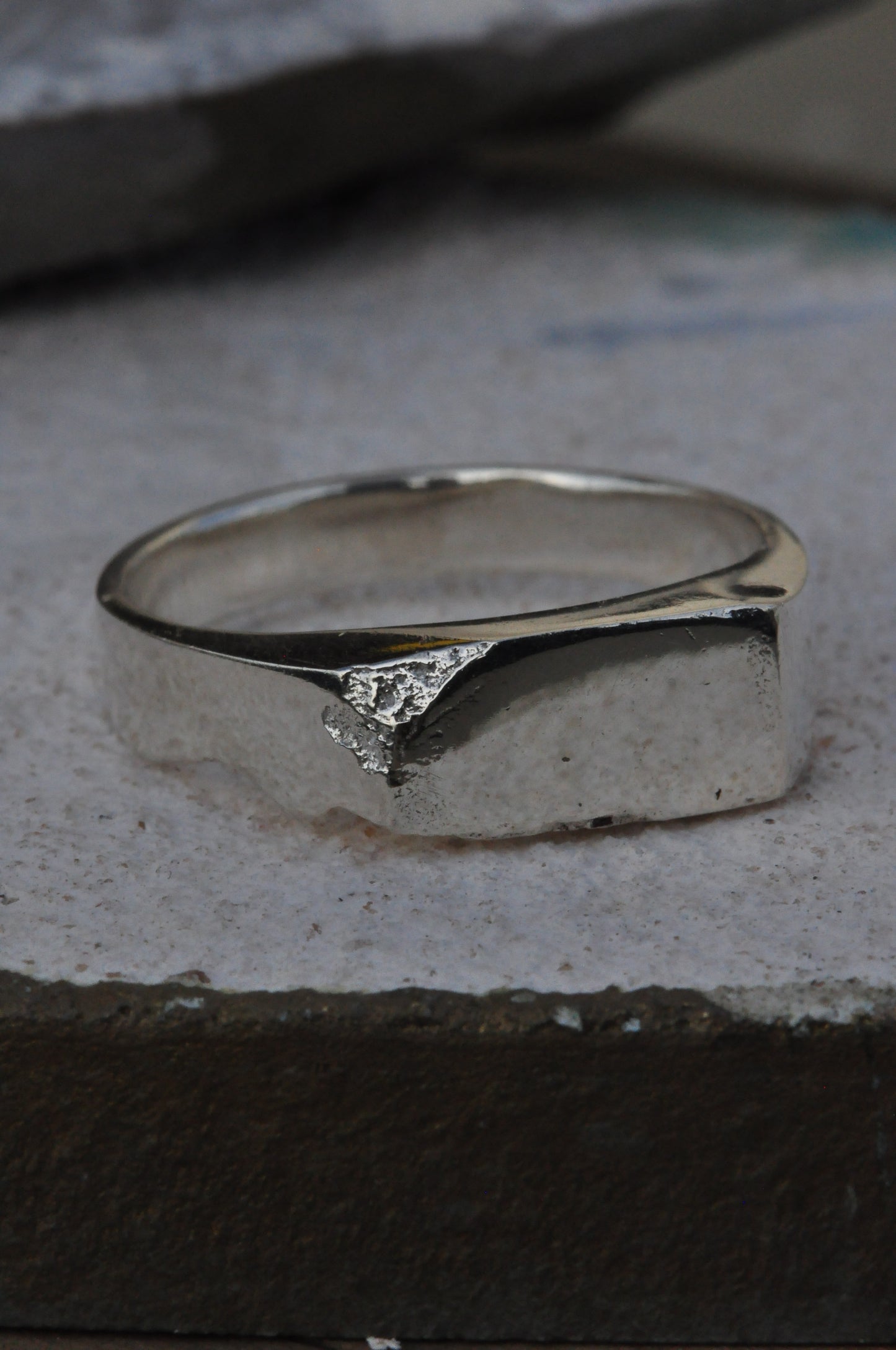 טבעת כסף - broken (A)