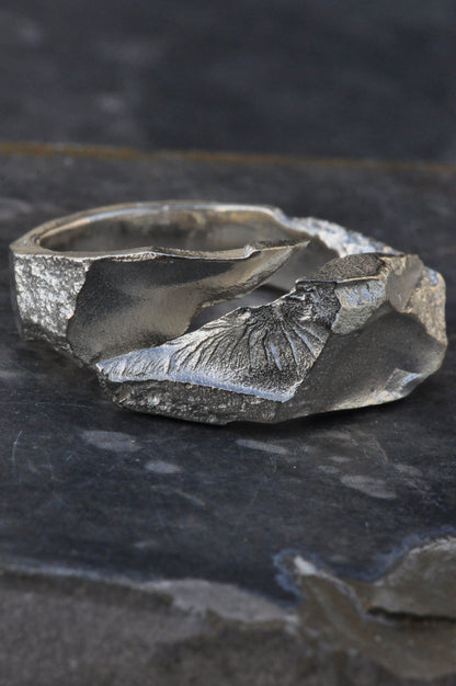 טבעת כסף - broken (B)