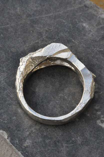 טבעת כסף - broken (B)
