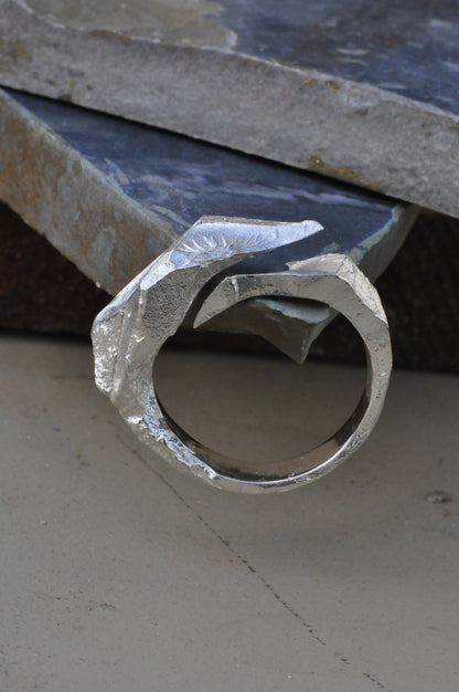 טבעת כסף - broken (B)