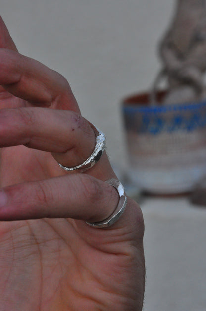 טבעת כסף - broken (G)