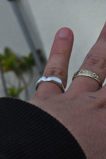 טבעת כסף - broken (G)