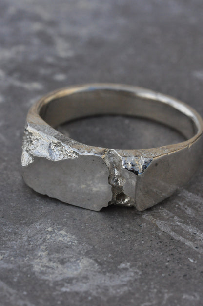 טבעת כסף - broken (E)