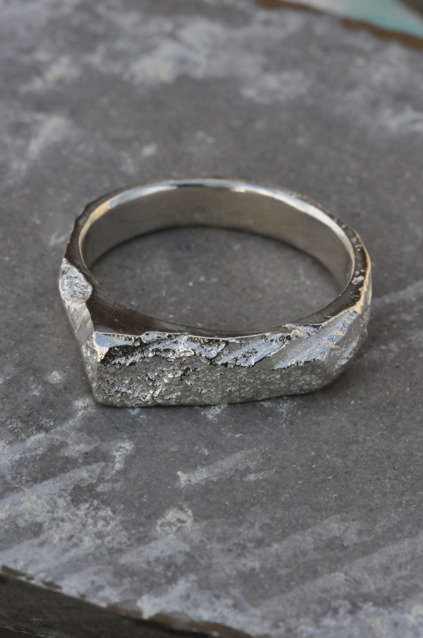 טבעת כסף - broken (D)