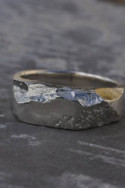 טבעת כסף - broken (F)