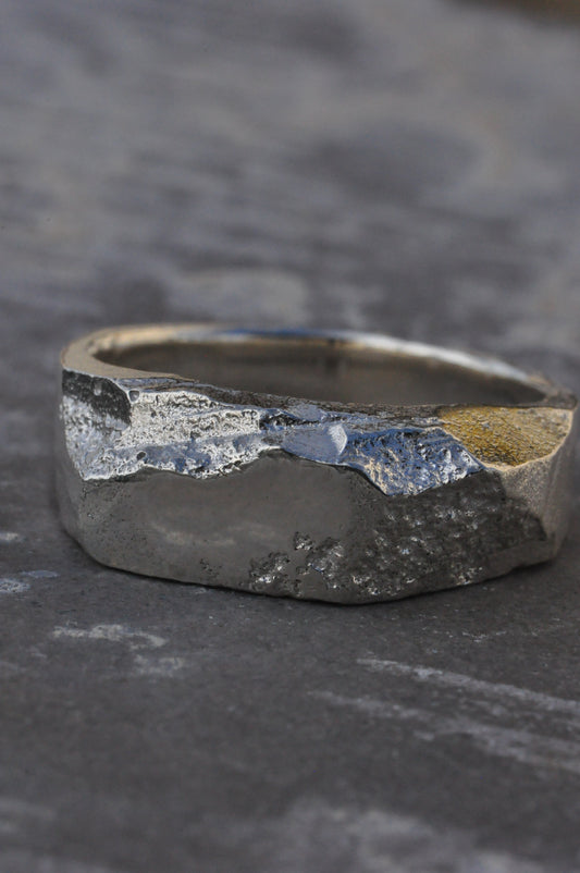 טבעת כסף - broken (F)