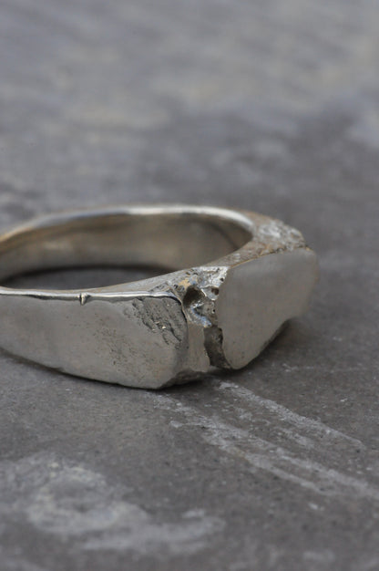 טבעת כסף - broken (E)