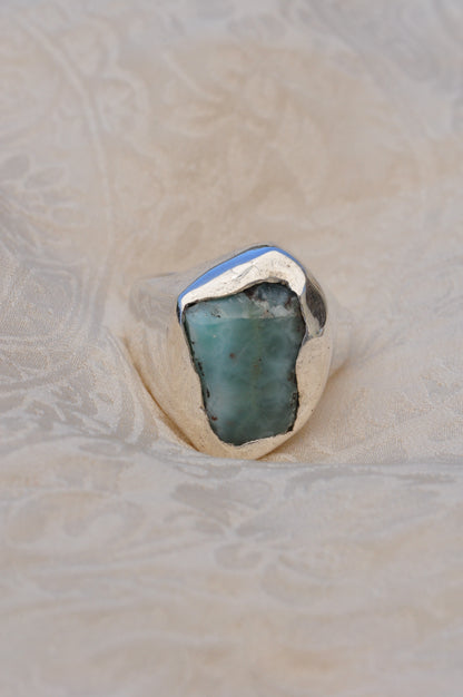 LARIMAR (B טבעת כסף
