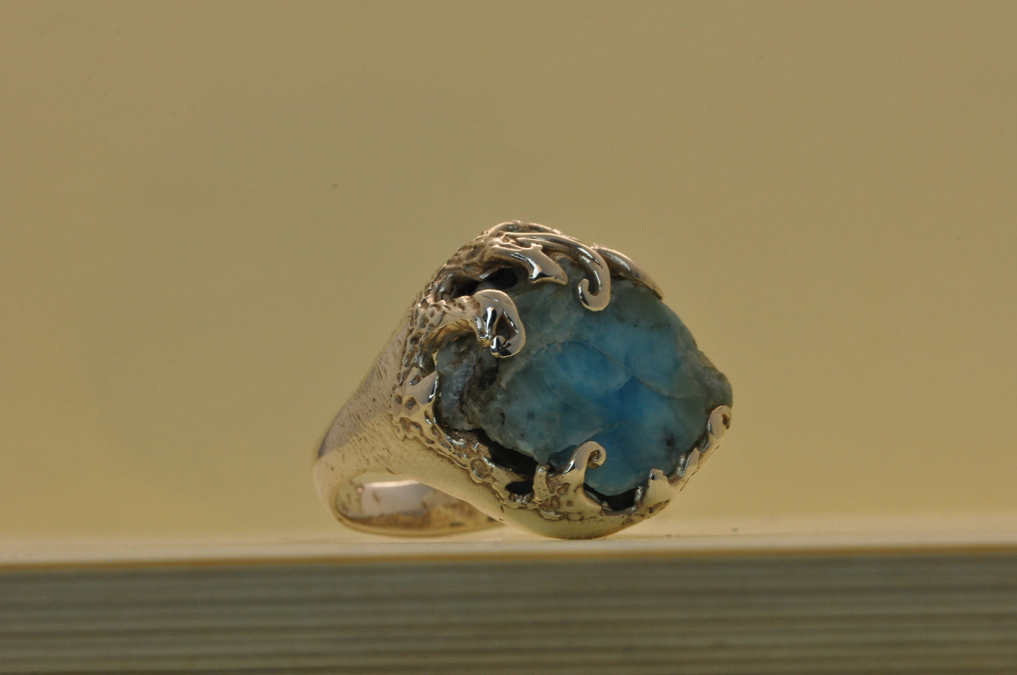 LARIMAR (A) טבעת כסף