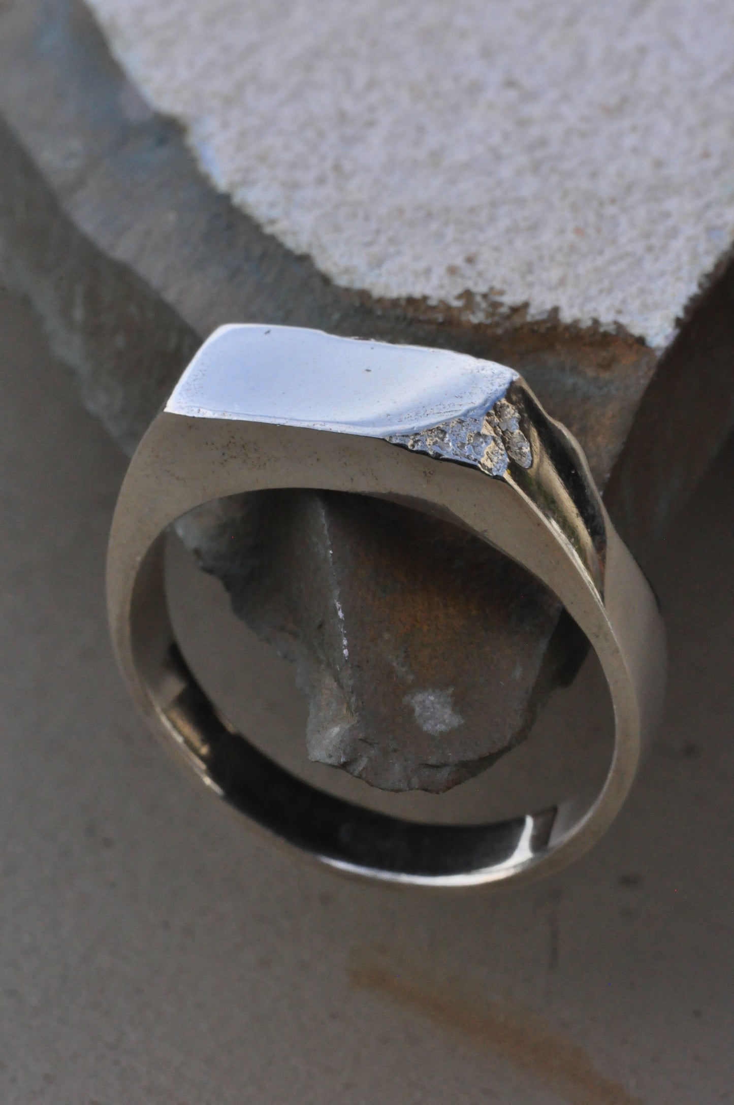 טבעת כסף - broken (A)