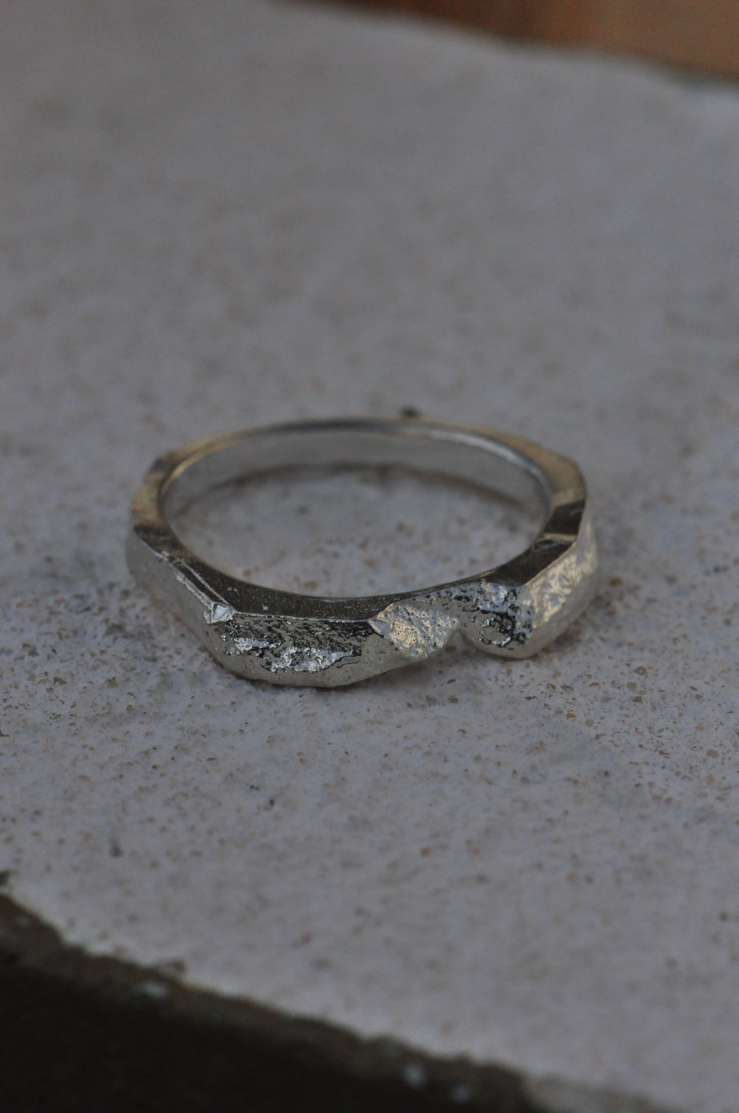 טבעת כסף - broken (G)